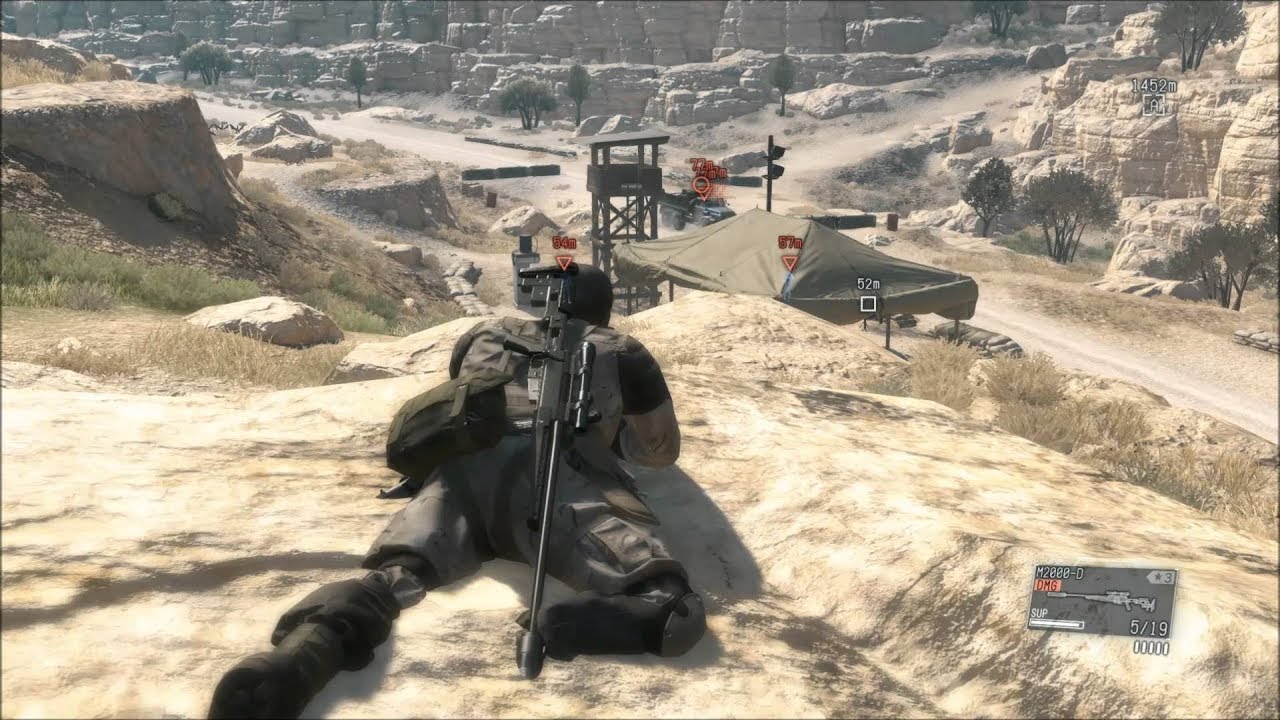 MGS V Cover Art