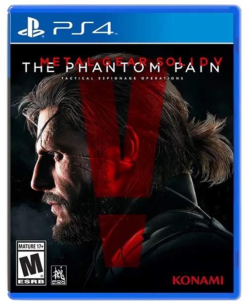 Metal Gear Solid V PS4 Disc